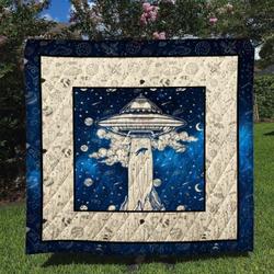 Ufo Space TH2509570CL Quilt Blanket and Home Decor