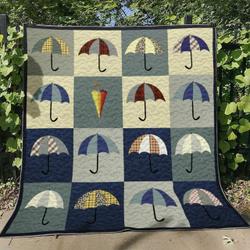 Umbrella Cg270638 Quilt Blanket and Home Decor