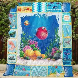 Under The Sea Blanket Kc1707 Quilt and Home Decor