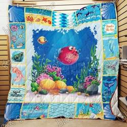 Under The Sea Cl2100584Mdq Quilt Blanket and Home Decor