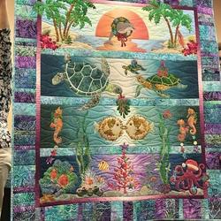 Under The Sea Clp280649 Quilt Blanket and Home Decor