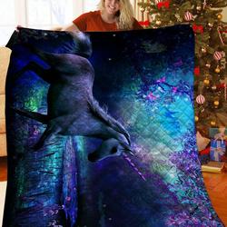 Unicorn JFJ14329 3D Customized Quilt 2707 and Home Decor