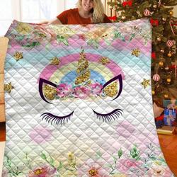 Unicorn JFJ14330 3D Customized Quilt 2707 and Home Decor