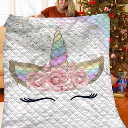 Unicorn JFJ14331 3D Customized Quilt 2707 and Home Decor