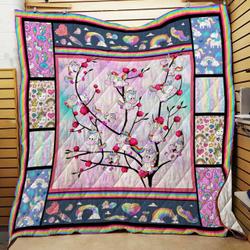 Unicorn JFJ14334 3D Customized Quilt 2707 and Home Decor