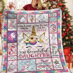 Unicorn JFJ14356 3D Customized Quilt 2707 and Home Decor