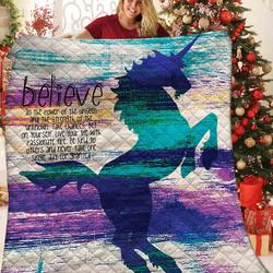 Unicorn JFJ14359 3D Customized Quilt 2707 and Home Decor