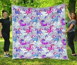 Unicorn Paradise Cl17100658Mdq Quilt Blanket and Home Decor