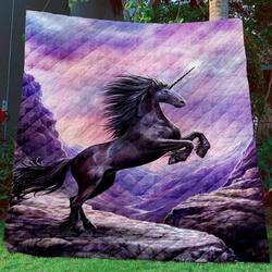 Unicorn Quilt Blanket BBB0611301PH and Home Decor