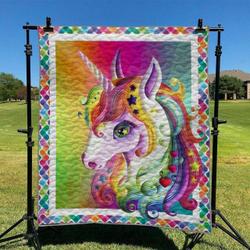 Unicorn Td2809890 Quilt Blanket and Home Decor