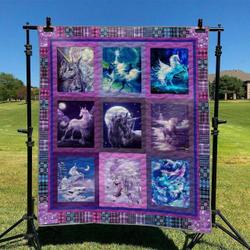 Unicorn Td2809905 Quilt Blanket and Home Decor