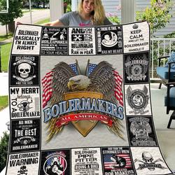 Union Boilermakers Quilt-Blanket and Home Decor