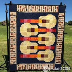 Unique Guitar Quilt Blanket Vq06  Quilt and Home Decor