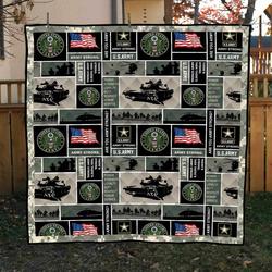 Us Army Strong Blanket Th0807 Quilt and Home Decor