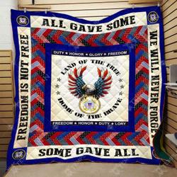 Us Coast Guard Blanket  Htt-Qhn00041  Quilt and Home Decor