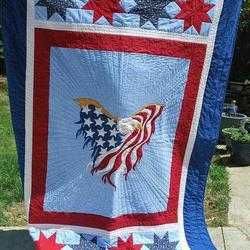 Us Flag Clm0910208 Quilt Blanket and Home Decor