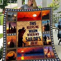 US Marine Quilt Blanket DHC080175VT and Home Decor