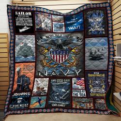 Us Navy 3 Veteran Quilt and Home Decor