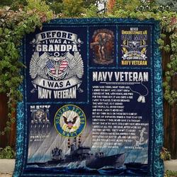 Us Navy 4 Veteran 3D Personalized Customized Quilt Blanket 27 and Home Decor