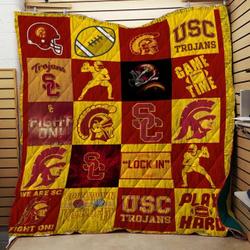 Usc Trojans Quilt Blanket and Home Decor