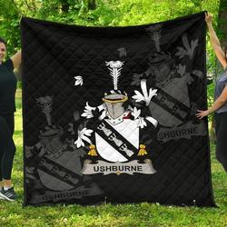Ushburne Ireland Irish Family Crest JFJ14373 3D Customized Quilt 2707 and Home Decor