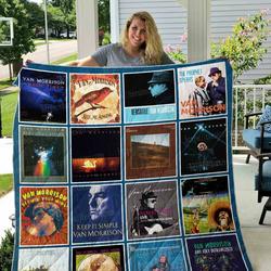 Van Morrison Album Quilt Blanket 01 and Home Decor