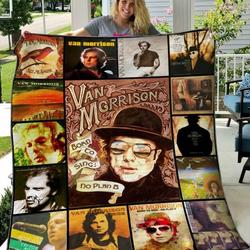 Van Morrison Quilt Blanket Hvt040631  Quilt and Home Decor
