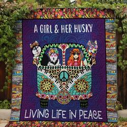 Vb Husky 1 Quilt and Home Decor