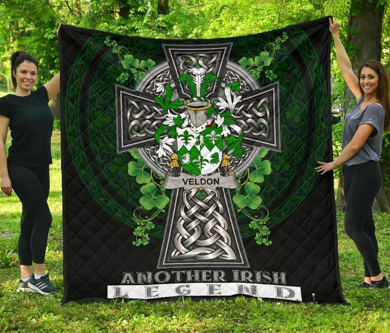 Veldon Ireland Irish Legend JFJ14410 3D Customized Quilt 2707 and Home Decor
