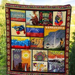 Venezuela 2 Blanket Th1607 Quilt and Home Decor