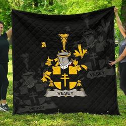 Vesey Ireland Irish Family Crest JFJ14433 3D Customized Quilt 2707 and Home Decor