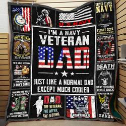 Veteran Blanket 3D Full Printing Txh-Qdd30  Quilt and Home Decor