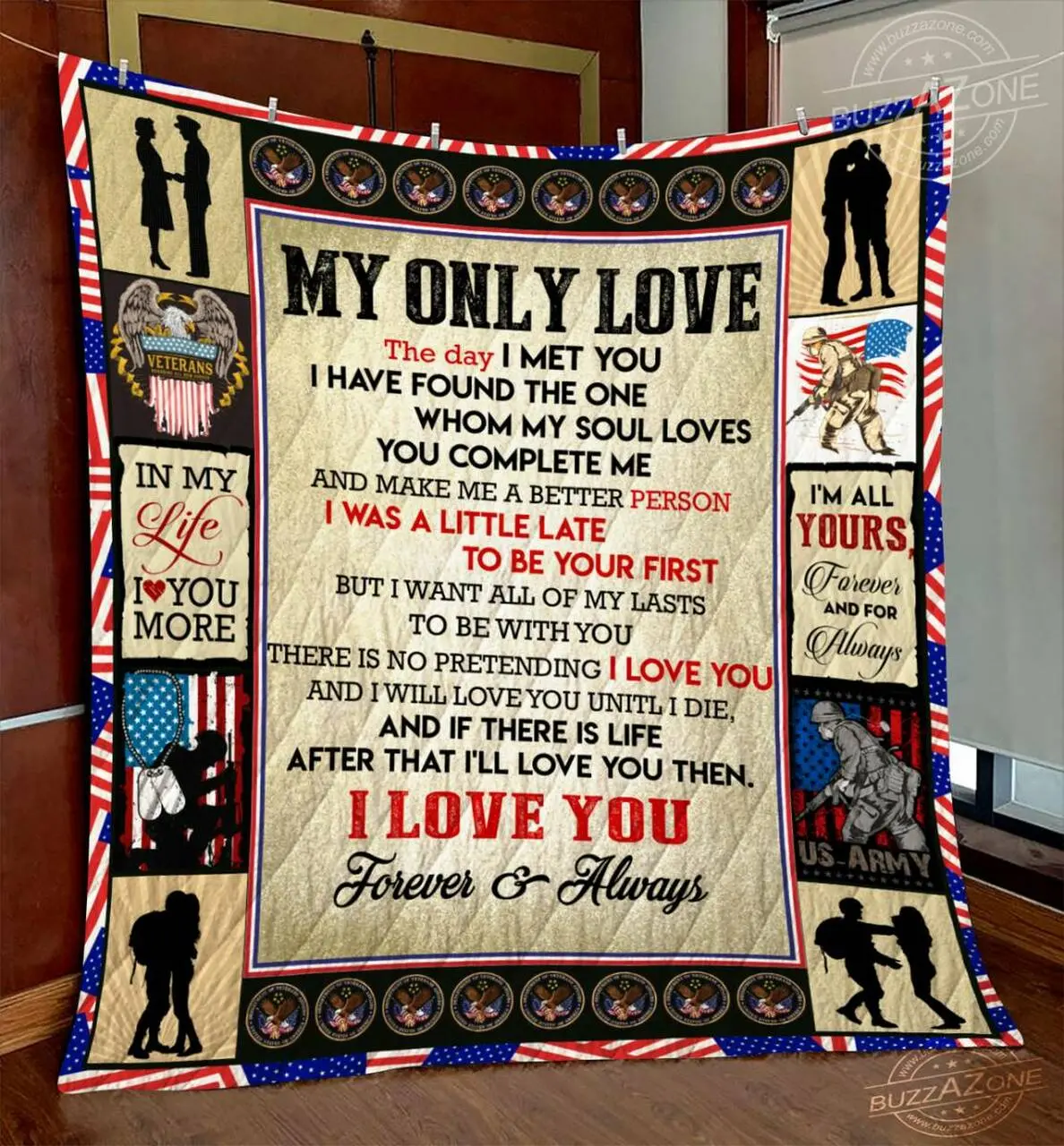 Veteran My Love All Of My Last Quilt Cc and Home Decor