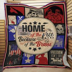 Veteran Quilt Blanket Dhc03021134Td and Home Decor