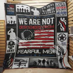 Veteran Quilt Blanket Dhc03021136Td and Home Decor