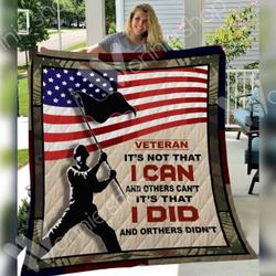Veteran Quilt Blanket Dhc06021007Td and Home Decor