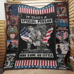 Veteran Quilt Blanket Dhc1102872Td and Home Decor