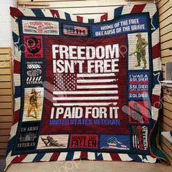 Veteran Quilt Blanket Dhc1102879Td and Home Decor