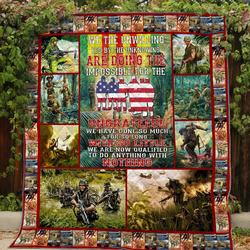 Vietnam Veteran Blanket 3D Full Printing Txh-Qdd24  Quilt and Home Decor