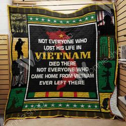 Vietnam Veteran Quilt Blanket Dhc03021004Td and Home Decor