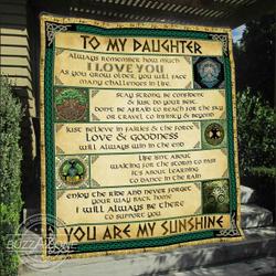 Viking I Will Always Be There To Support You Quilt Nh and Home Decor