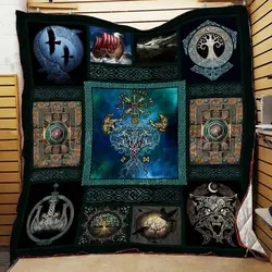 Viking JFJ14449 3D Customized Quilt 2707 and Home Decor
