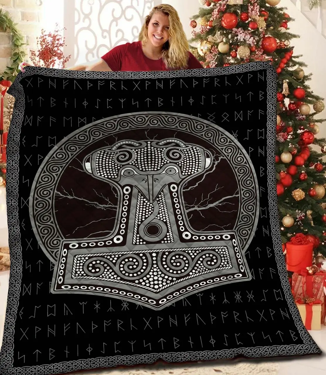 Viking JFJ14451 3D Customized Quilt 2707 and Home Decor
