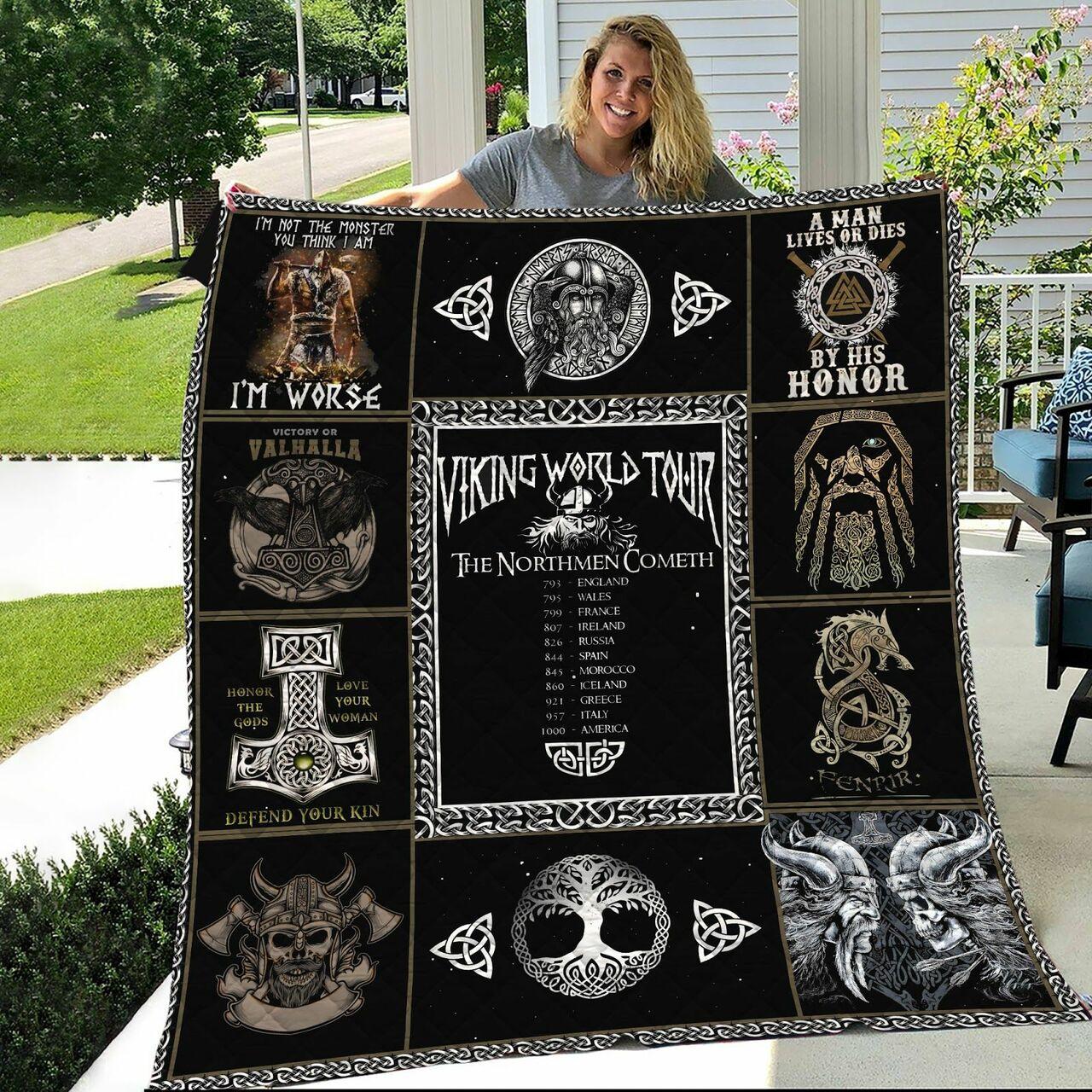 Viking Like Quilt Blanket Dhc1402987Td and Home Decor