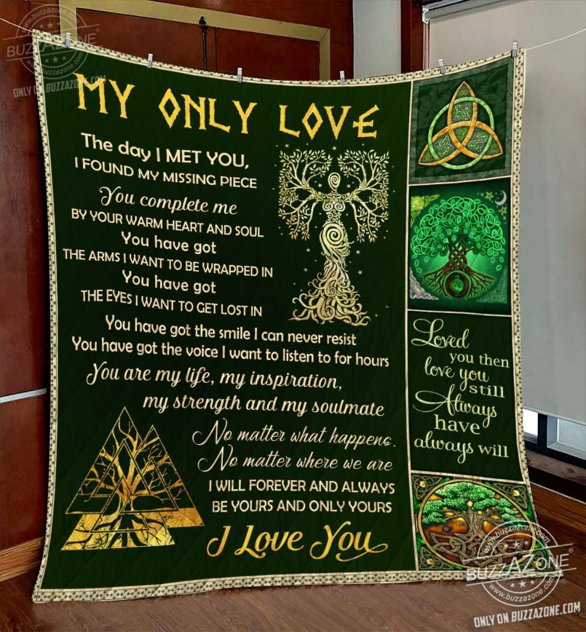 Viking My Only Love Warm Heart & Soul Quilt Cc and Home Decor