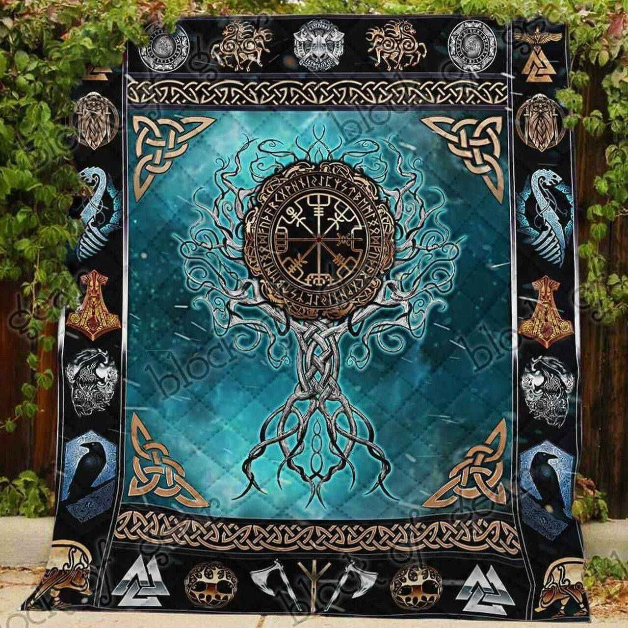 Viking V1 Blanket Kc1507 Quilt and Home Decor
