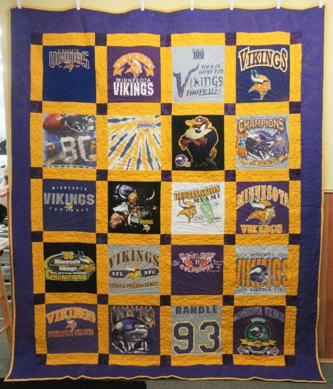 Vikingss Quilt Blanket Bn14 Quilt and Home Decor
