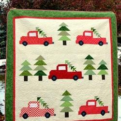 Vintage Christmas Clm0910209 Quilt Blanket and Home Decor