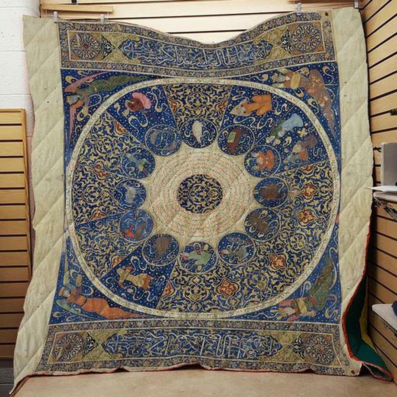 Vintage Horoscope Washable Handmade Quilt 2212-01 and Home Decor