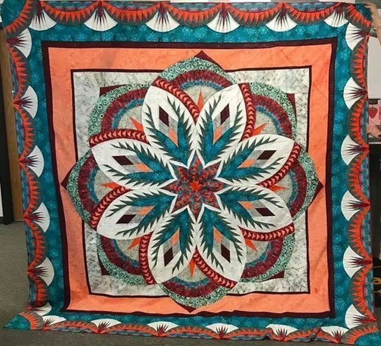 Vintage Rose Hur Quilt fi and Home Decor